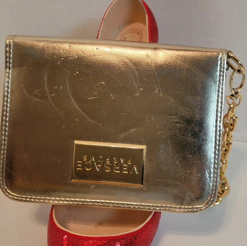 Cartera versace original gold